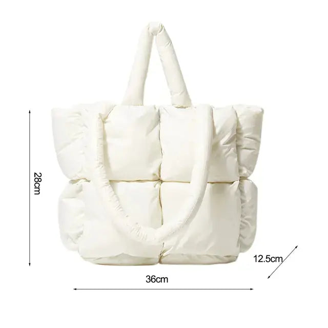 Fashion Large Tote Padded Handbags - GLR SHOPPING
