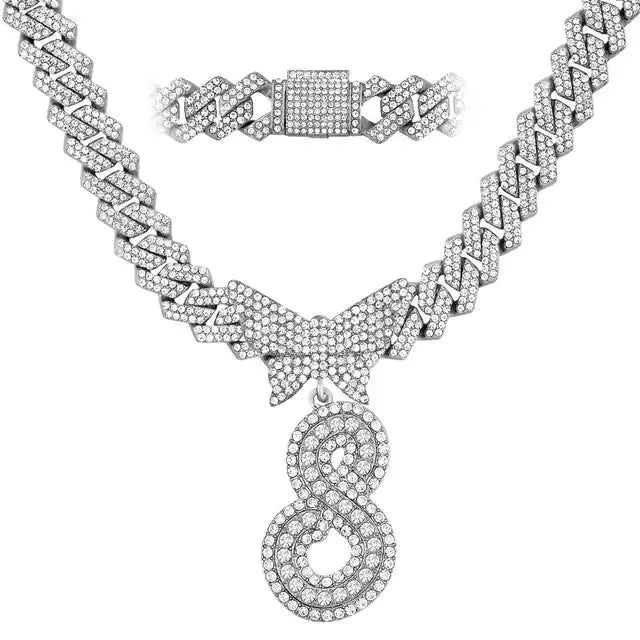 Crystal Butterfly Necklace GLR SHOPPING
