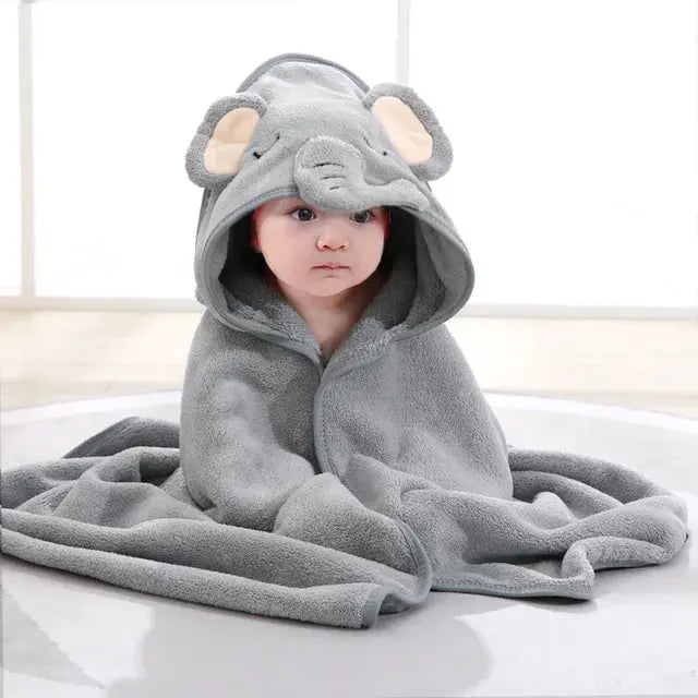 Cartoon Animal Baby Bath Towels GLR SHOPPING