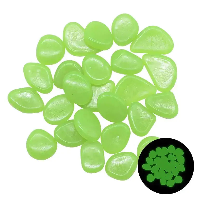 Glow in the Dark Garden Pebbles GLR SHOPPING