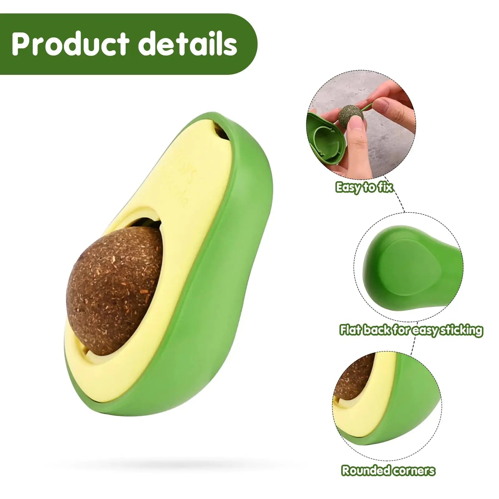 Avocado Mint Ball Toy GLR SHOPPING