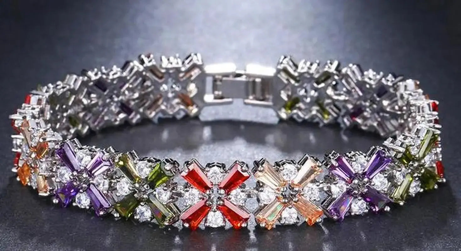 Luxury Crystal Charm Bracelets for Women GLR SHOPPING