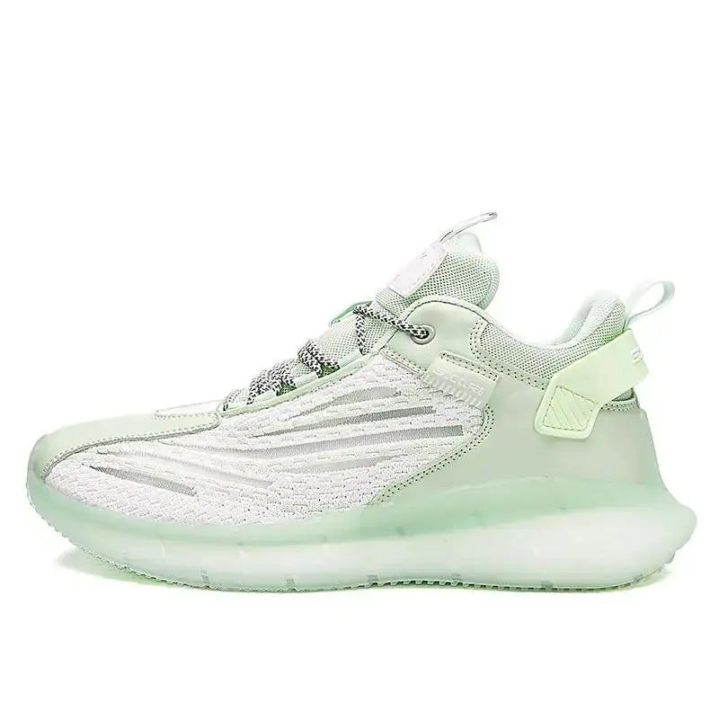 2021 Fashion New Men Sneakers High Quality Breathable Reflective Male Running Shoes Comfortable Thick Bottom Men Shoes GLR SHOPPING