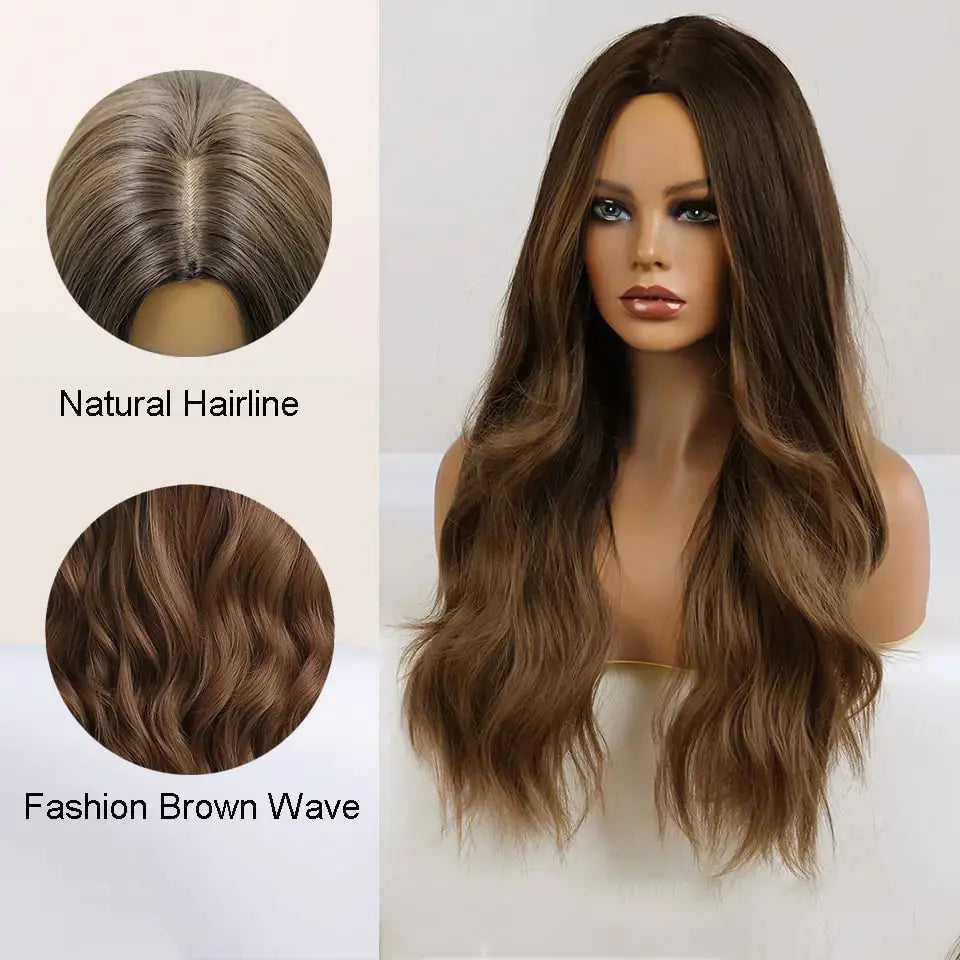 Long Natural Hair Wigs GLR SHOPPING