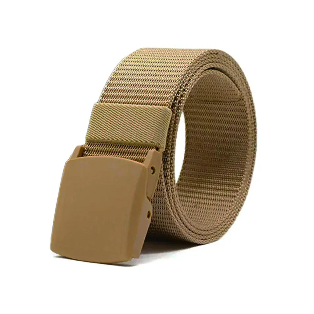 Men's Plastic Cam Buckle Nylon Belt GLR SHOPPING