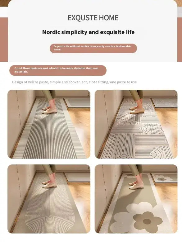 Absorbent Non-Slip Kitchen Mat GLR SHOPPING