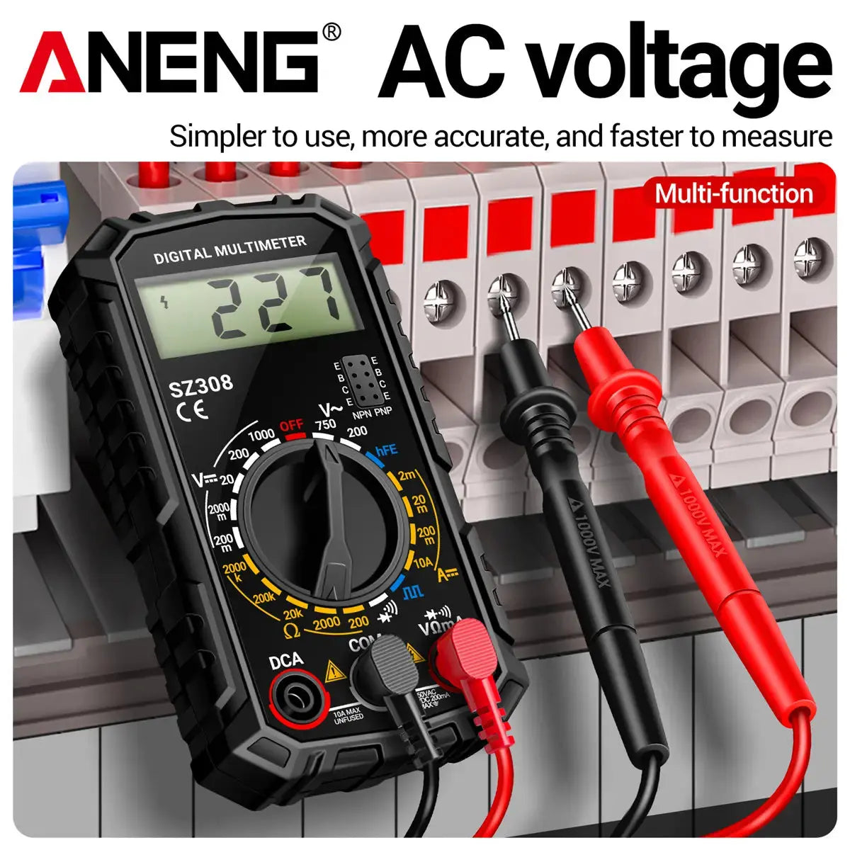 High-Precision Digital Multimeter GLR SHOPPING
