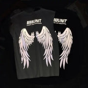 Cut Off Angel Wings Tee GLR SHOPPING