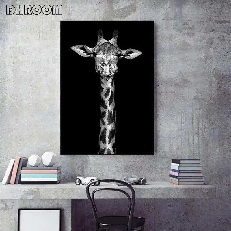 Canvas Painting Animal Wall Art GLR SHOPPING