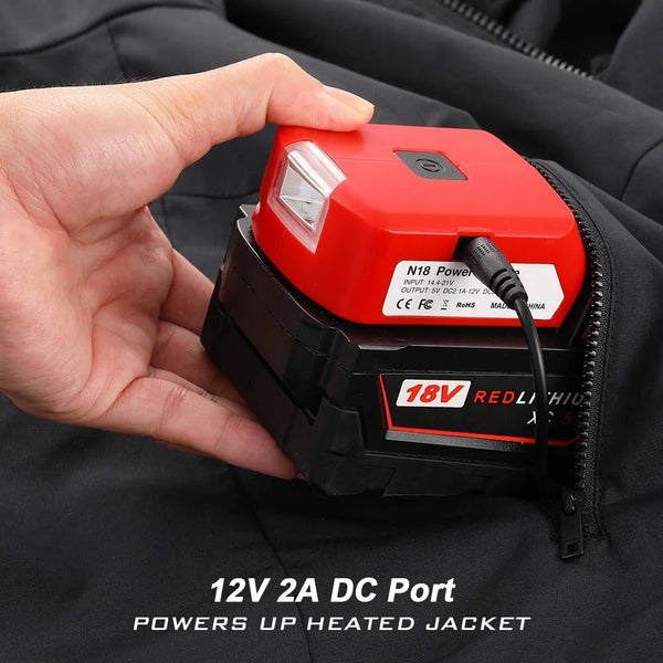 Battery Adapter For Milwaukee 18V