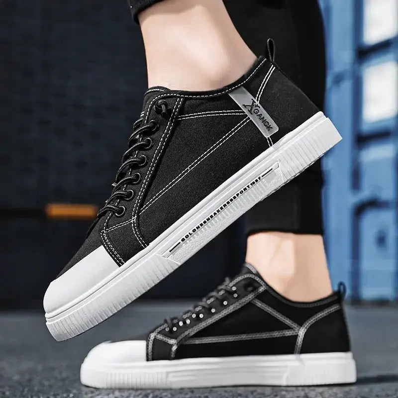 Breathable Canvas Sneakers for Men GLR SHOPPING