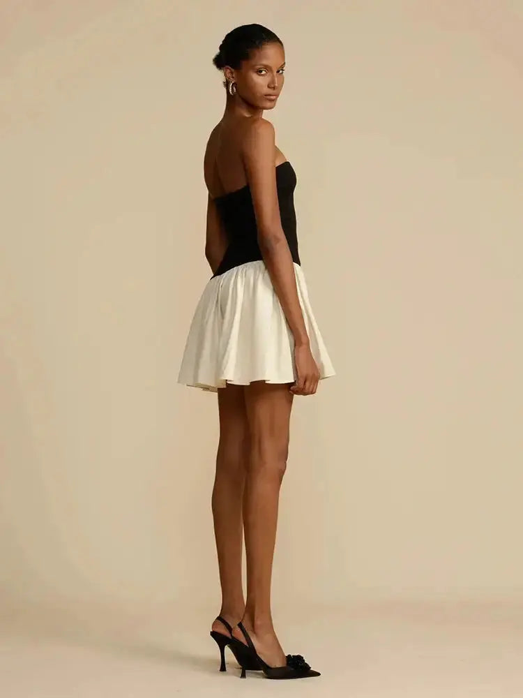 Slim Folds Bodycon Splice Dress GLR SHOPPING