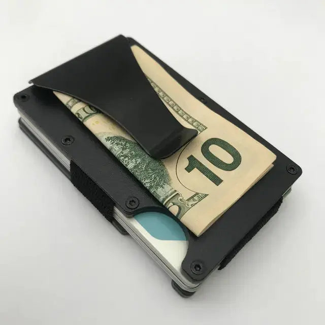Carbon Fiber Credit Card Holder Wallet - GLR SHOPPING