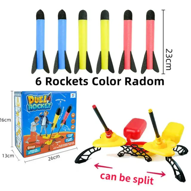 Children Outdoor Air Rocket Foot Launcher GLR SHOPPING