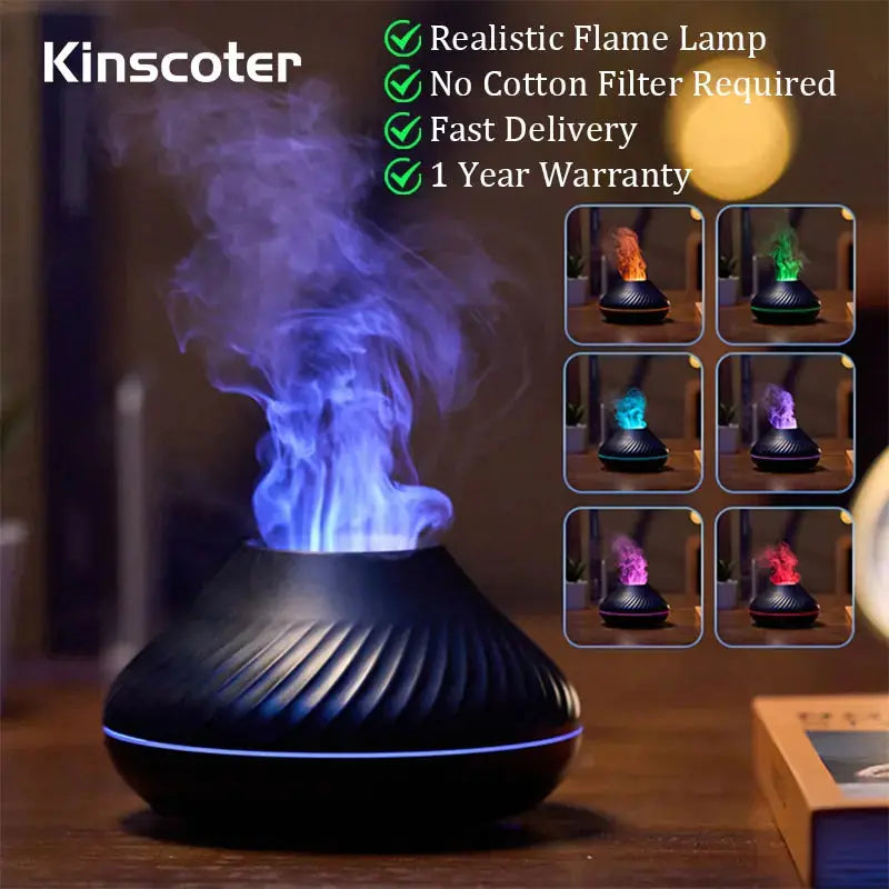 Volcano Humidifier Essential Oil Diffuser GLR SHOPPING