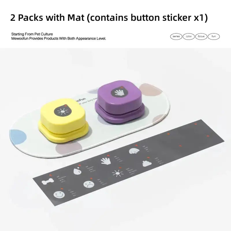 Training Buzzer Recordable Talking Button GLR SHOPPING