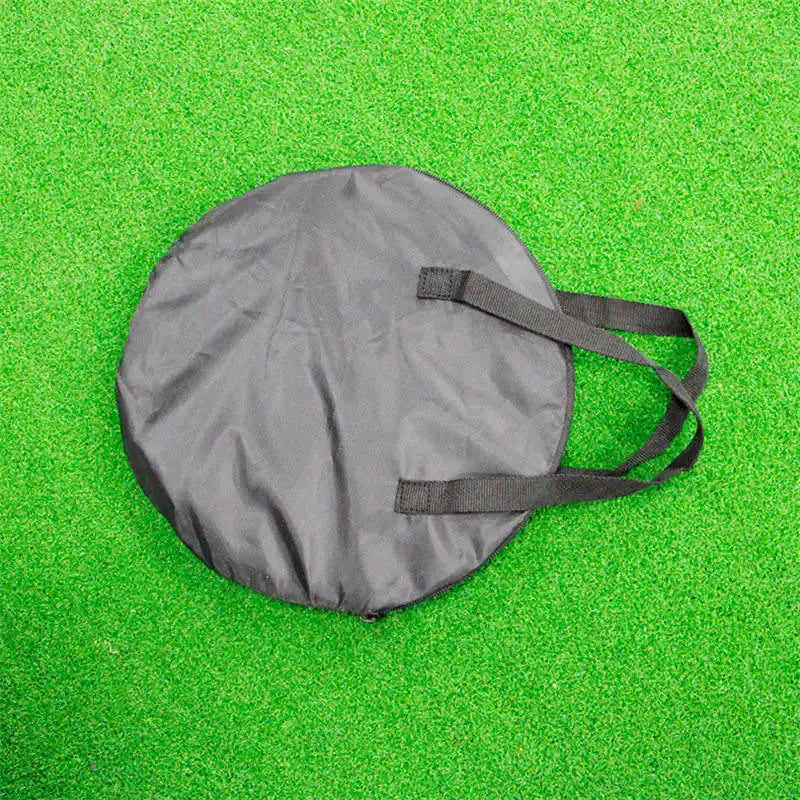 Golf Chipping Net Swing Trainer Indoor Outdoor Chipping Pitching Cages Mats Golf Practice Net Portable 18 pcs golf soft balls GLR SHOPPING