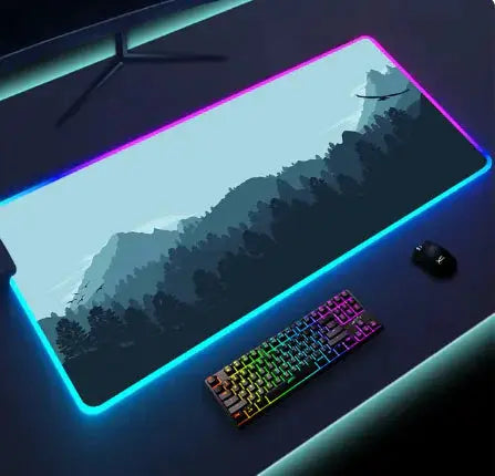 Luminous LED Lighting Mouse Pad GLR SHOPPING