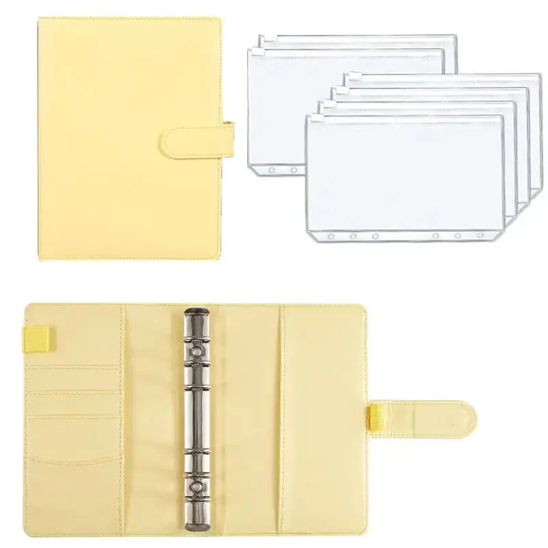 A6 Leather Budget Binder GLR SHOPPING