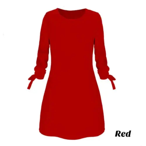 2019 New Release Elegant Summer Solid Color Dress GLR SHOPPING