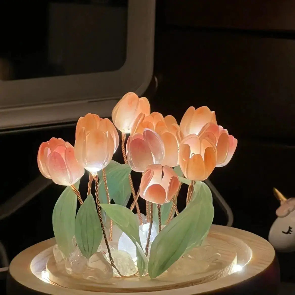 Handmade Tulip Night Light GLR SHOPPING