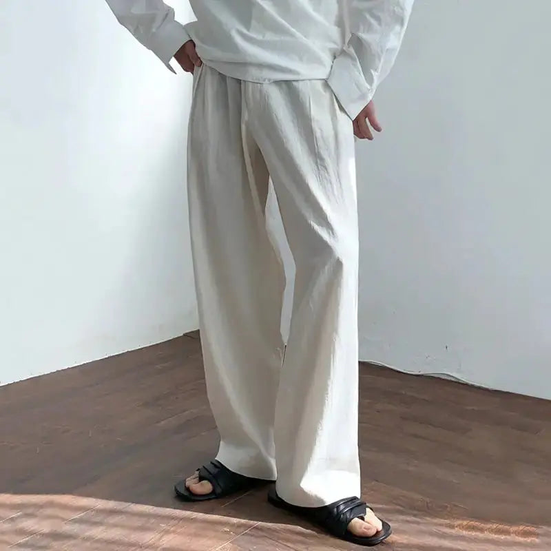 VG Linen Drape Pants GLR SHOPPING