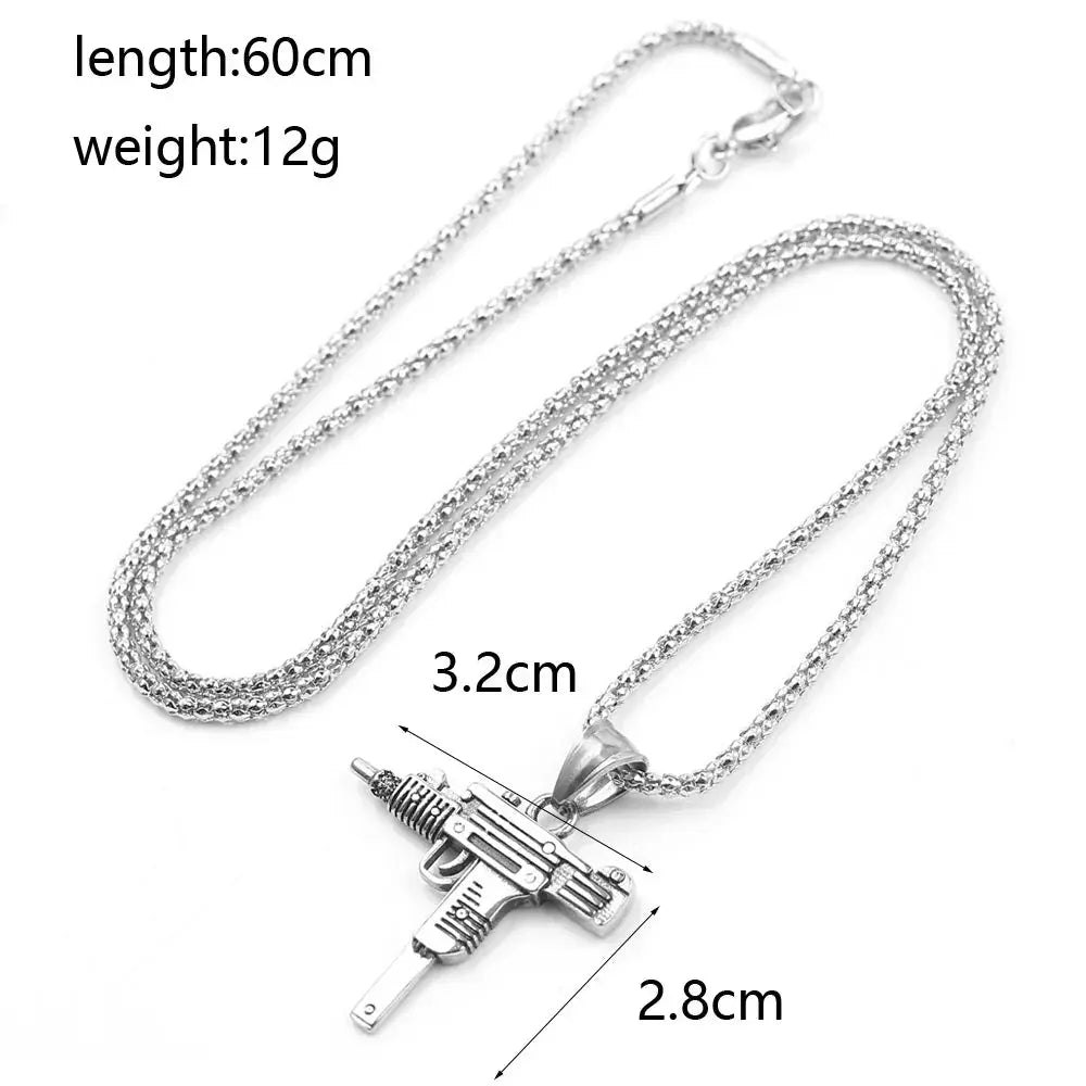 Gun Necklace GLR SHOPPING
