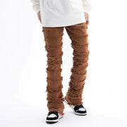 Harajuku Striped Tassel Jeans GLR SHOPPING