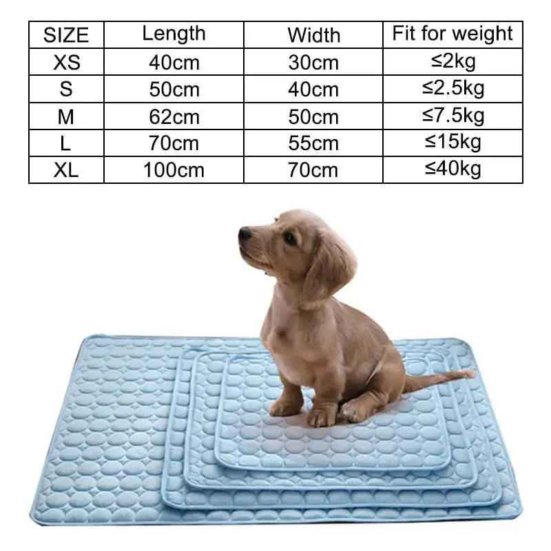 Cooling Summer Dog Mat for Pets GLR SHOPPING