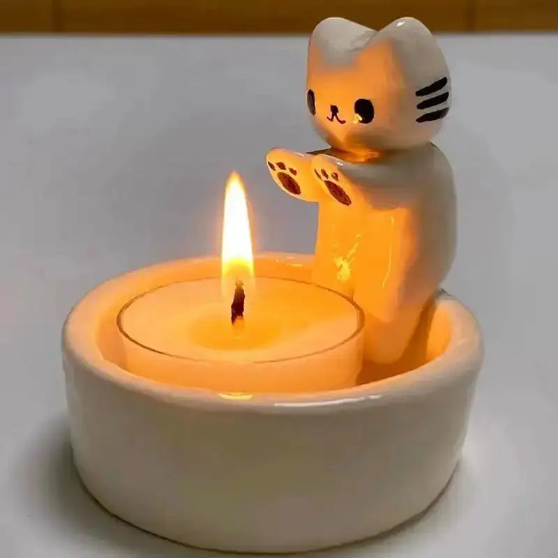 Kitten Paws Tea-light Candle Holder GLR SHOPPING