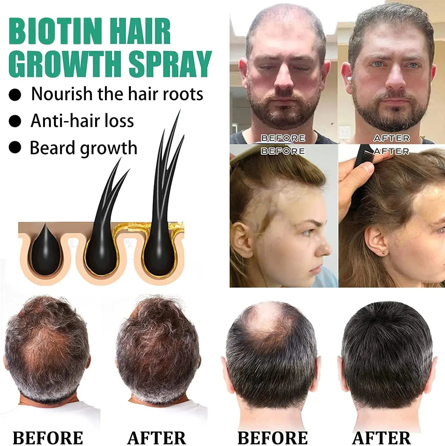 Hair Care Essential Oils GLR SHOPPING