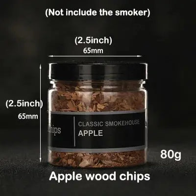 Cocktail Smoker with Wood Shavings GLR SHOPPING