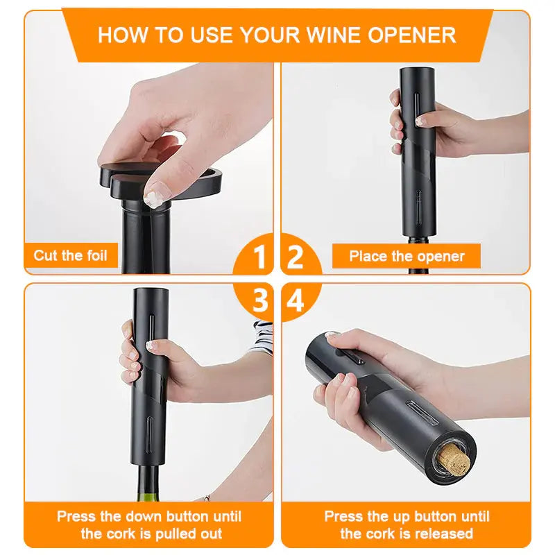 Vinx™ - 5-in-1 Wine Opener Set GLR SHOPPING