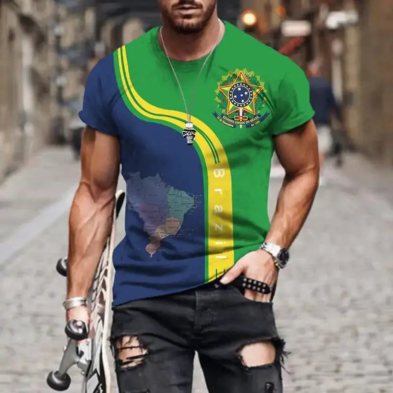 Camiseta Brasileira Personalizada GLR SHOPPING