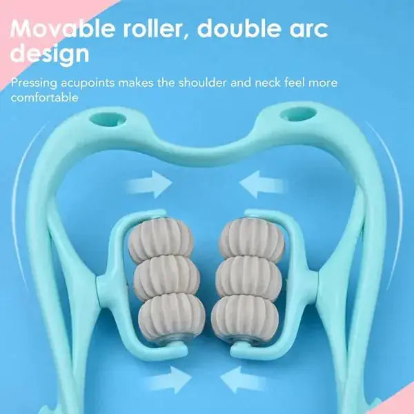 6 Wheel Pressure Point Neck Massager GLR SHOPPING