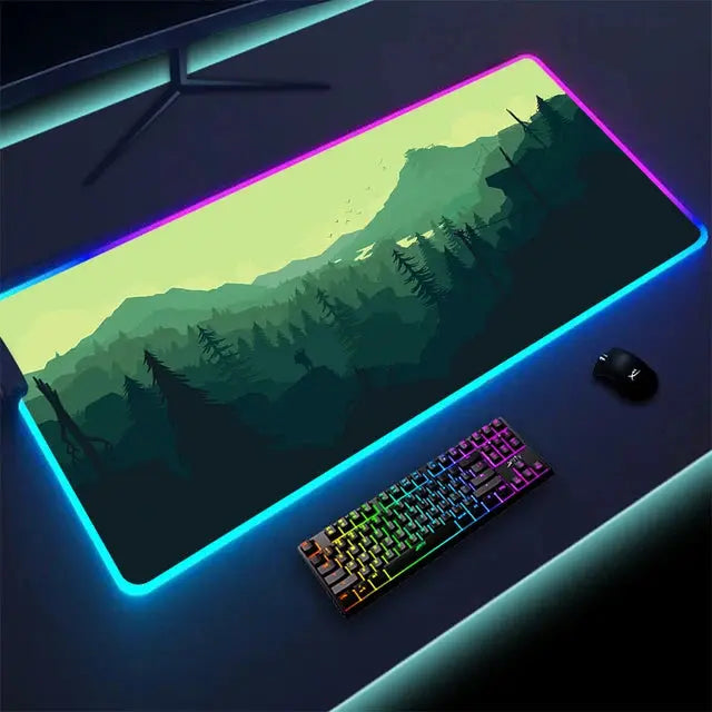 Luminous LED Lighting Mouse Pad GLR SHOPPING