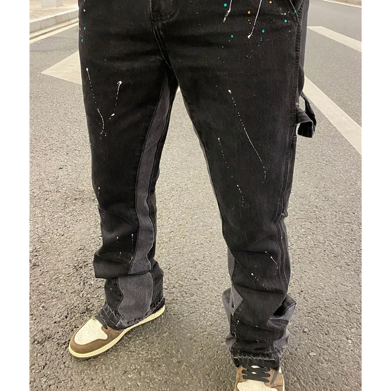 Urban Streetwear Flare Pants