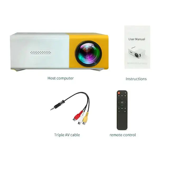 Audio Home LED Projector GLR SHOPPING