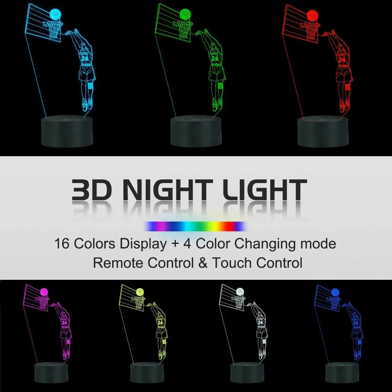 Basketball 3D Lamp GLR SHOPPING