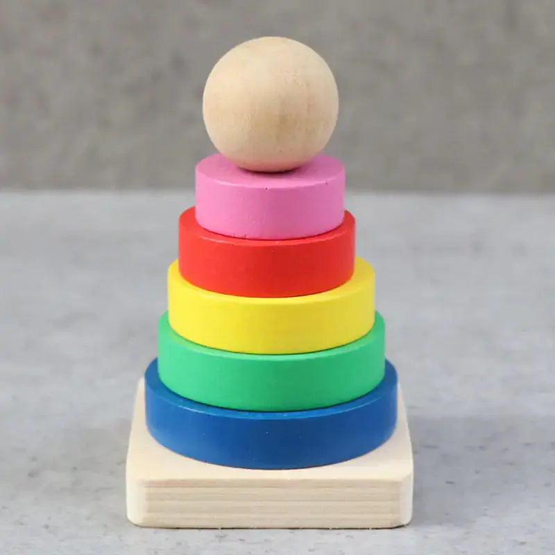 Wooden Rocket Sorting Toy GLR SHOPPING