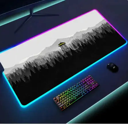 Luminous LED Lighting Mouse Pad GLR SHOPPING