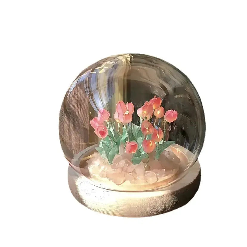 Handmade Tulip Night Light GLR SHOPPING