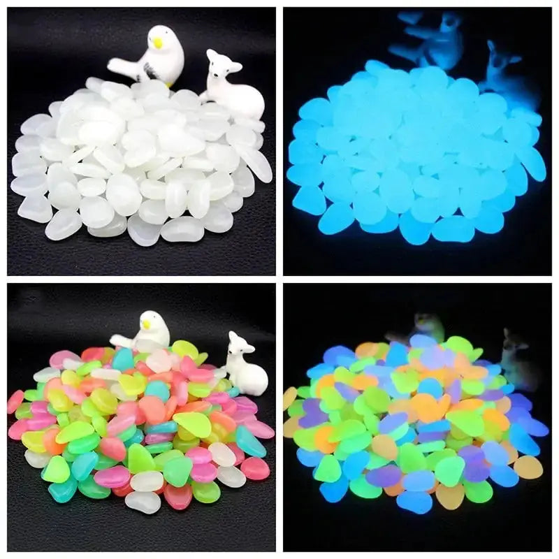 Glow in the Dark Garden Pebbles GLR SHOPPING