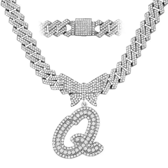 Crystal Butterfly Necklace GLR SHOPPING