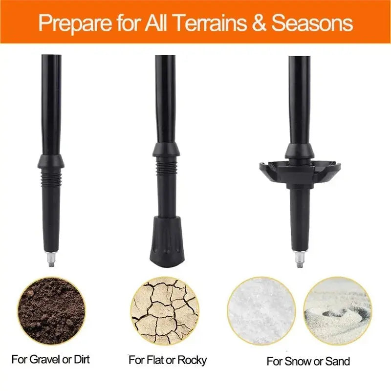 Aluminum Hiking Sticks GLR SHOPPING