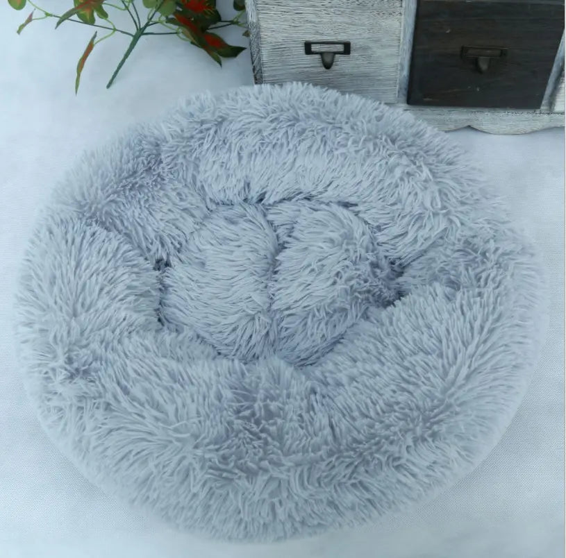 Pet Dog Bed Comfortable Donut Cuddler - GLR SHOPPING