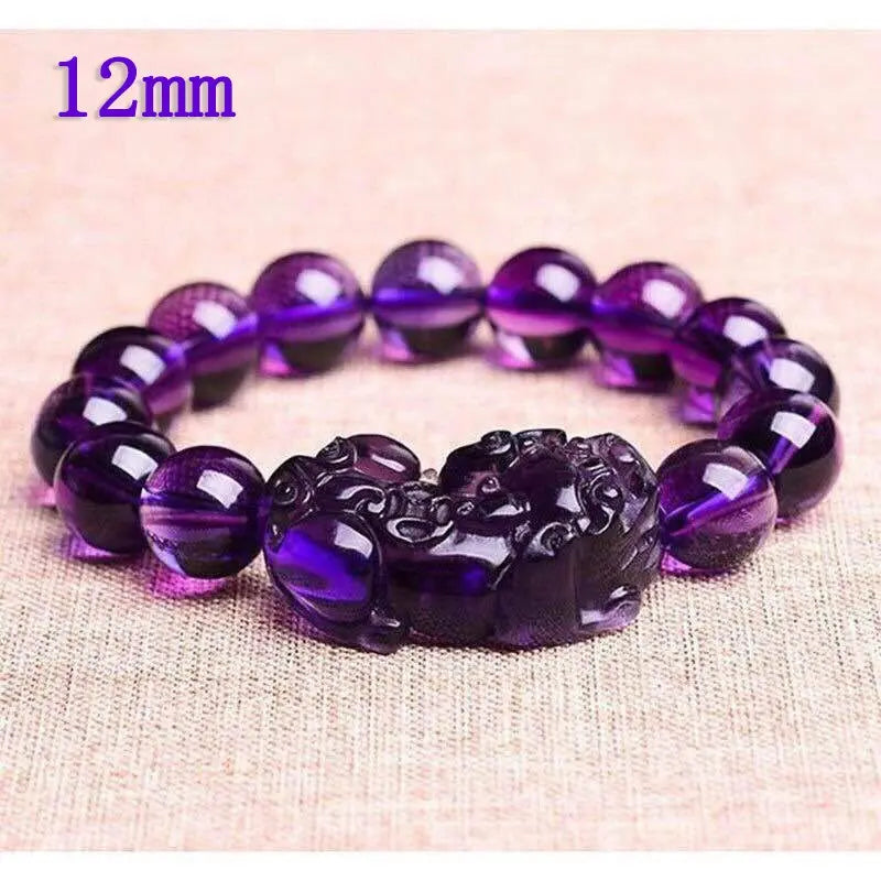 Black Gold Beaded Pixiu Bracelet GLR SHOPPING