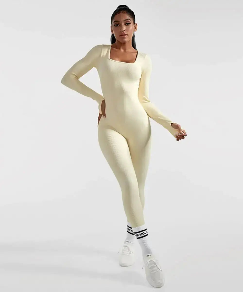 Long Sleeve Jumpsuit GLR SHOPPING
