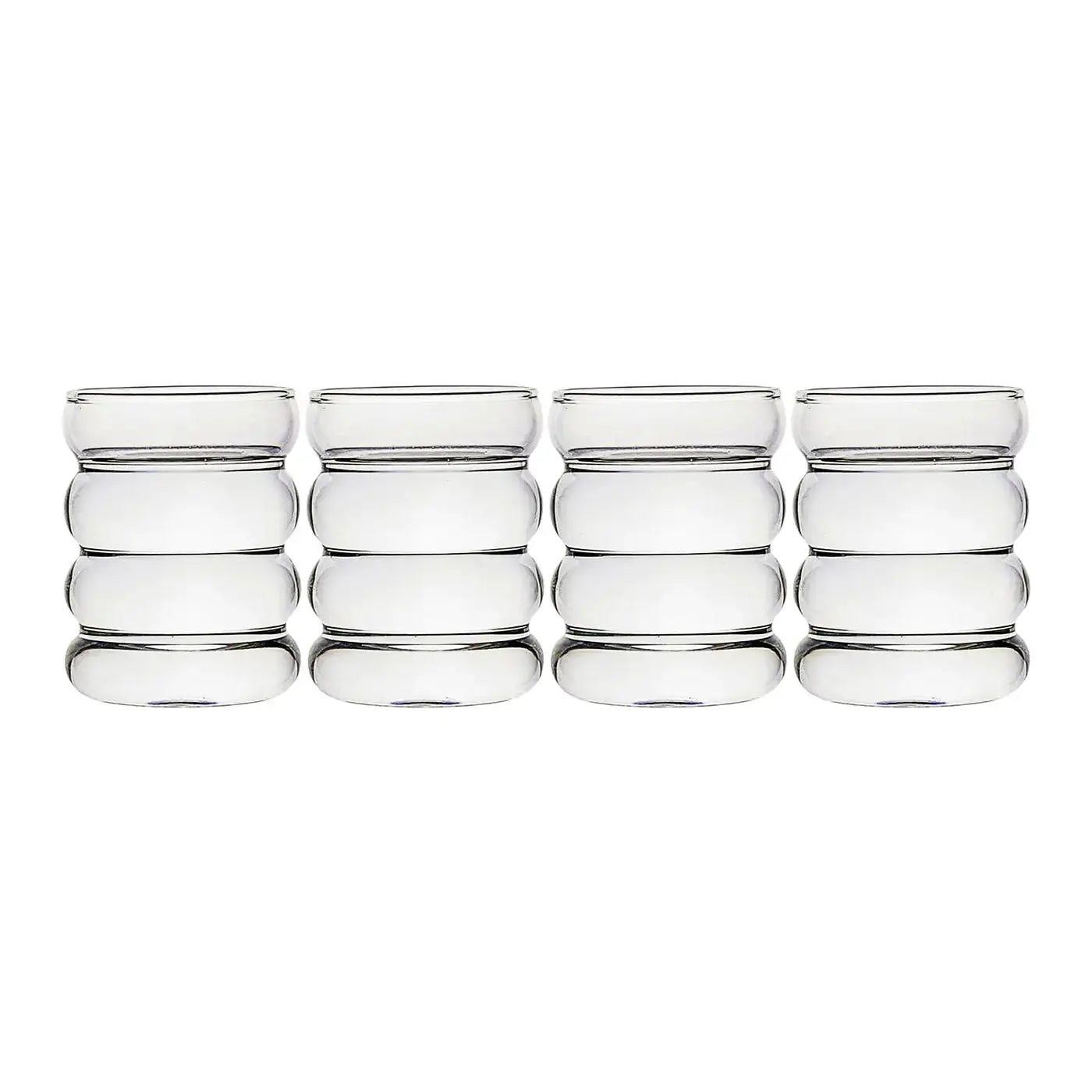 Bubble Double Walled Glass Coffee Mugs GLR SHOPPING