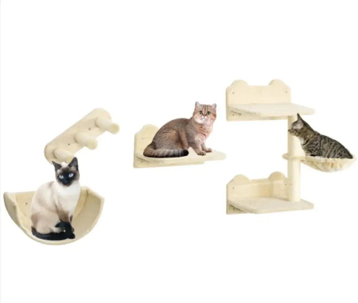 Cat Wall Shelves Set Furniture GLR SHOPPING